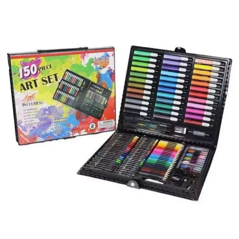 Art 101 Budding Artist 150-Piece Doodle & Color Pop-Up Easel Art Set  |  Drawing, Color & Painting Arts & Crafts Drawing, Color & Painting