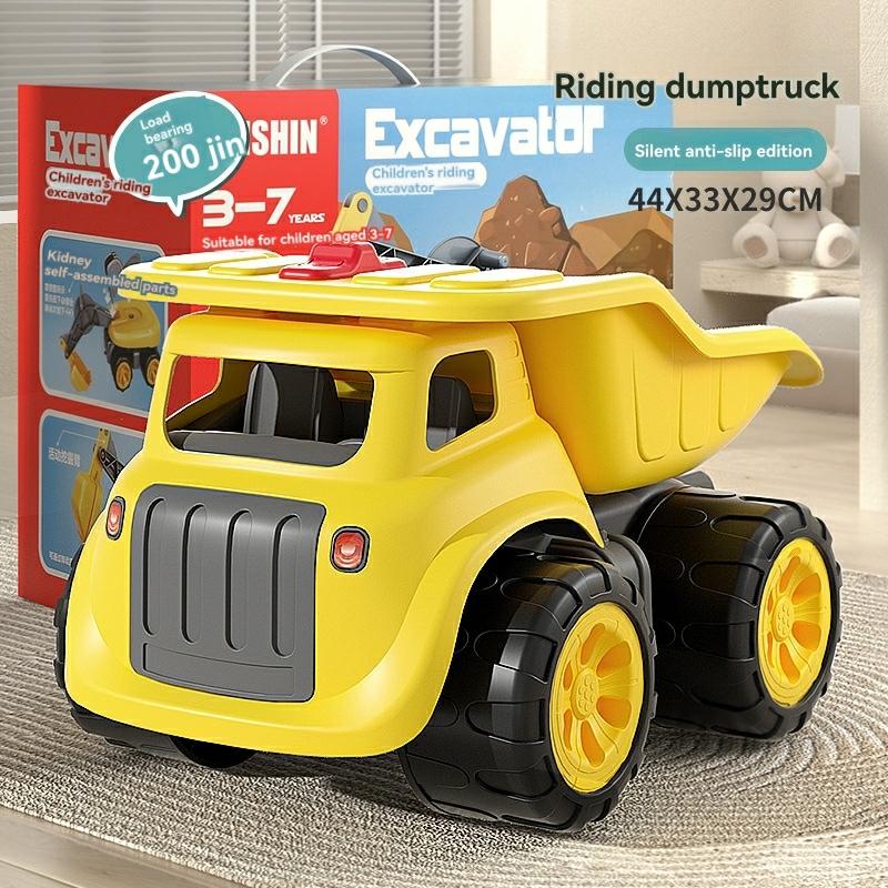 Big – Power Worker Maxi Truck Rideon – Durable Kids Construction Toy  |  Ride-Ons & Push-Pull Toys Baby & Toddler Toys Ride-Ons & Push-Pull Toys