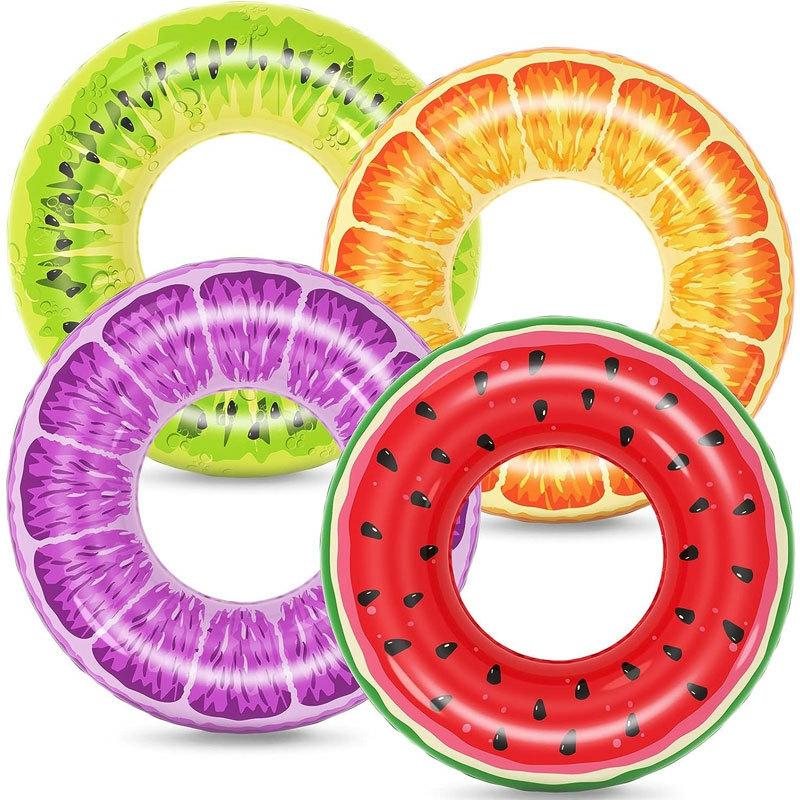 Coconut Float Watermelon Glitter 42" Inflatable Pool Ring  |  Swimming Pools & Water Toys Outdoor Play Swimming Pools & Water Toys