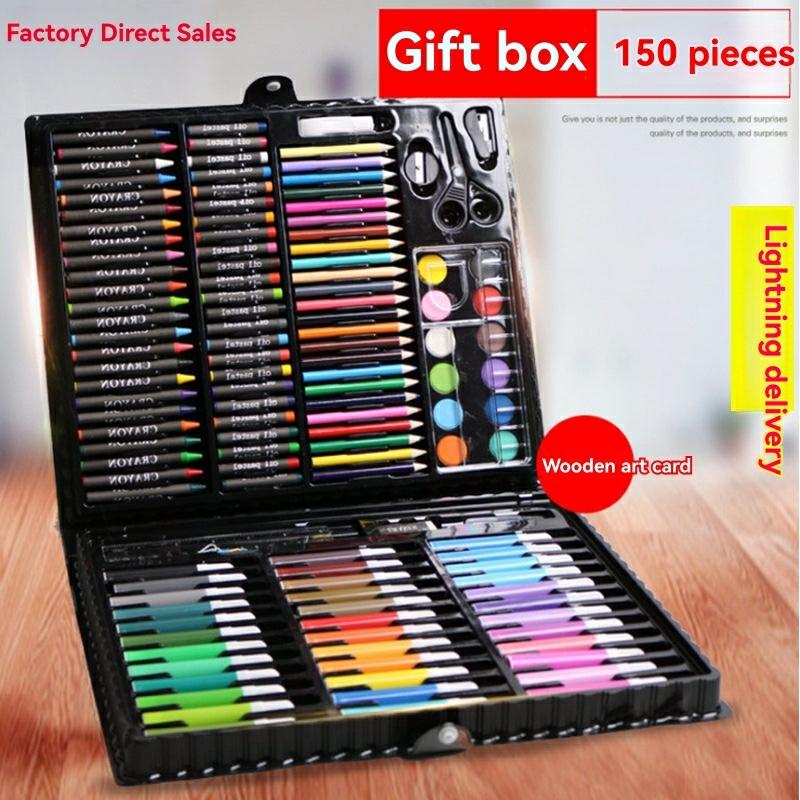 Cra-Z-Art 250 Piece Creative Art Studio – Comprehensive Drawing, Painting & Coloring Kit  |  Drawing, Color & Painting Arts & Crafts Drawing, Color & Painting