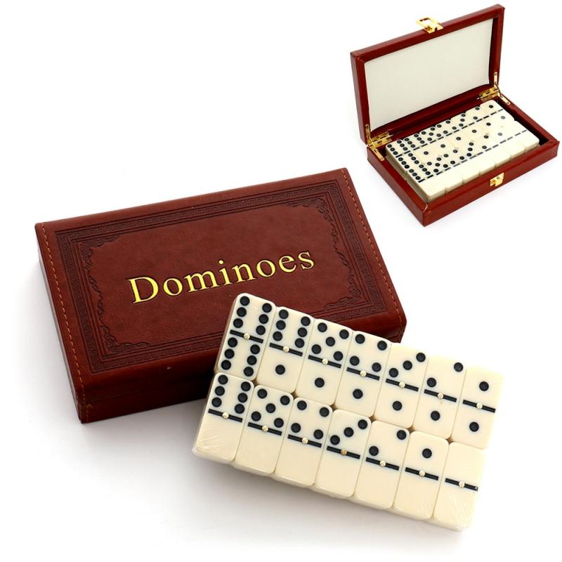 Double 6 Black Dot Dominoes Professional Size Game Set  |  Dominoes & Tiles Games Dominoes & Tiles Games Dominoes & Tiles Games