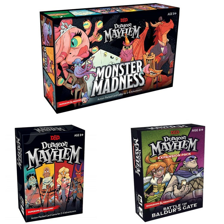 Dungeon Mayhem: Monster Madness Deluxe Card Game  |  Card Games Card Games Card Games