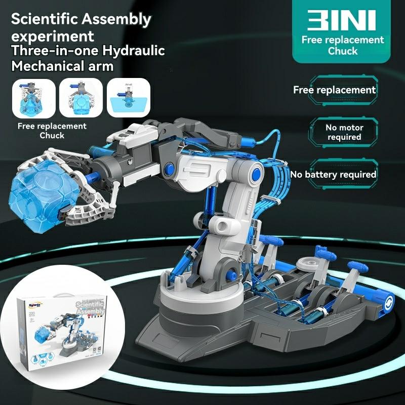 Elenco Teach Tech Hydrobot Arm Kit – Stem Educational Robotic Arm  |  Robotics & Coding Learning & Development Robotics & Coding