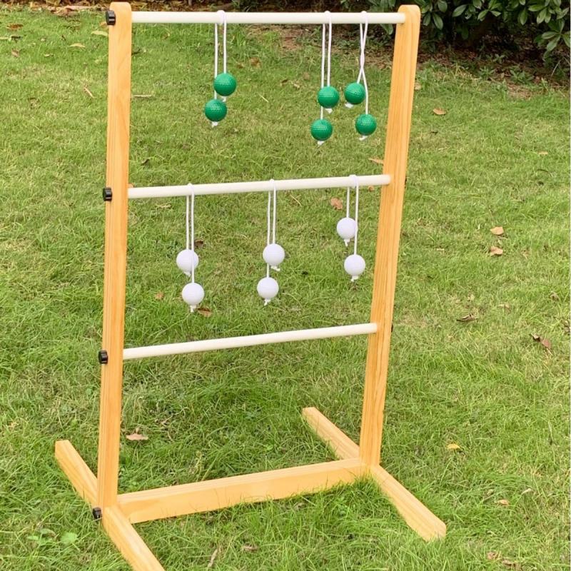 Front Porch Classics Double Ladderball Game – Outdoor Family Fun  |  Activities & Games Activities & Games Activities & Games