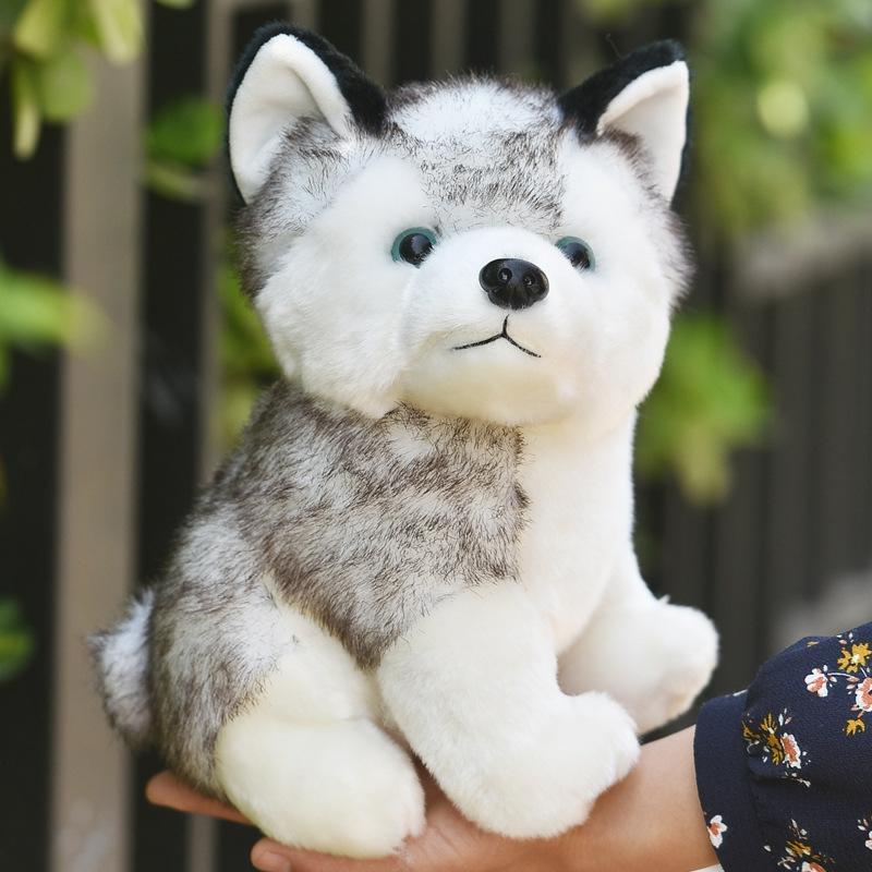 Geoffrey's Toy Box 10 Inch Siberian Husky Plush Puppy – Exclusive At  |  Stuffed Animals & Plush Toys Baby & Toddler Toys Stuffed Animals & Plush Toys