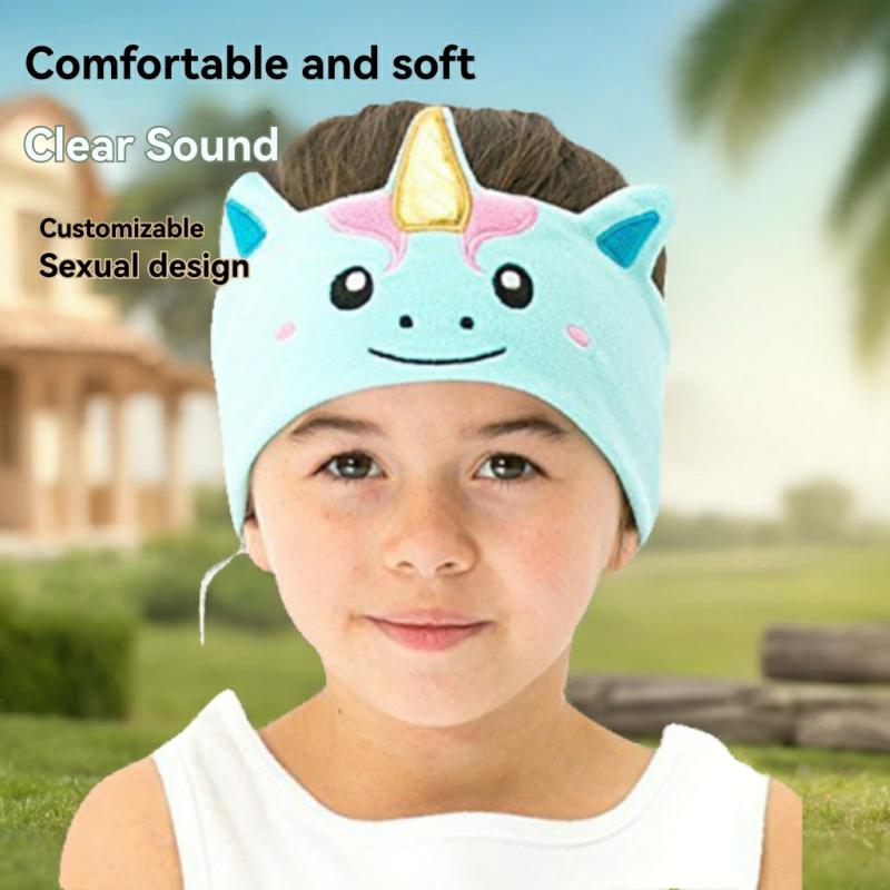 H1 Kids Adjustable Fleece Headband Headphones – Unicorn  |  Electronics Electronics Electronics