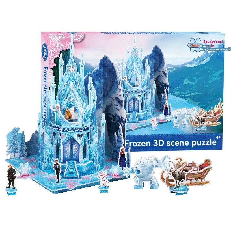 Henry Purdy's Ice Palace 3D Puzzle – 73 Pieces  |  Puzzles Games & Puzzles Puzzles