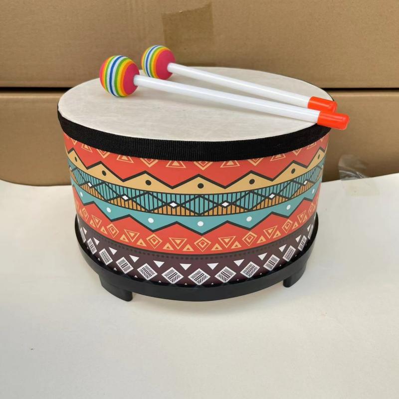 Westco Educational 2-Pack Multicolor Remo Hand Drums  |  Musical & Sound Toys Baby & Toddler Toys Musical & Sound Toys